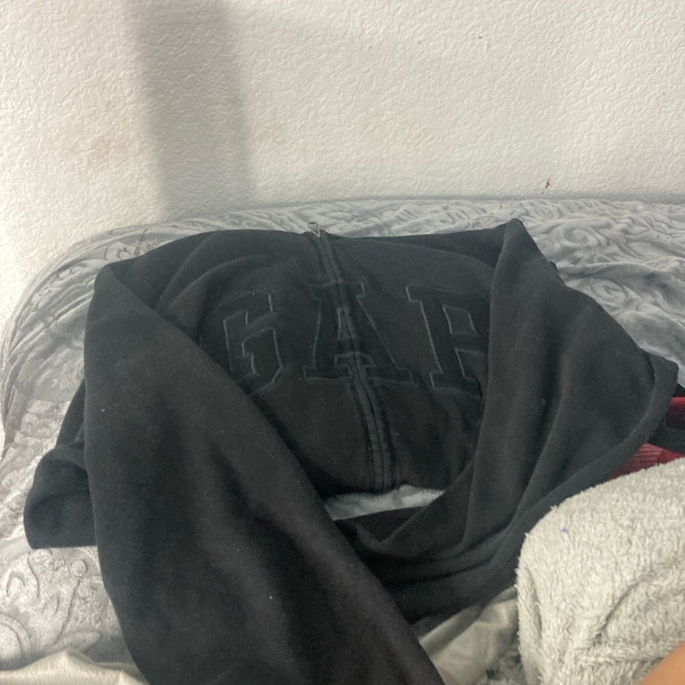 GAP Black Zip-Up Jacket